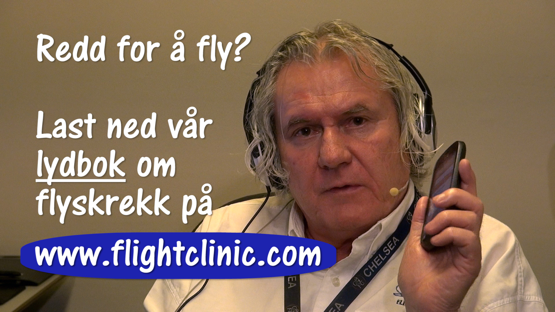 Lydbok om flyskrekk